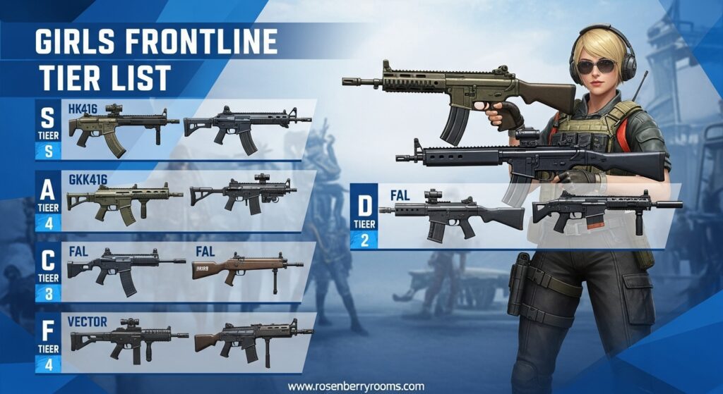 Girls Frontline Tier List 