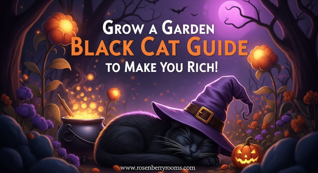 Grow a Garden Black Cat