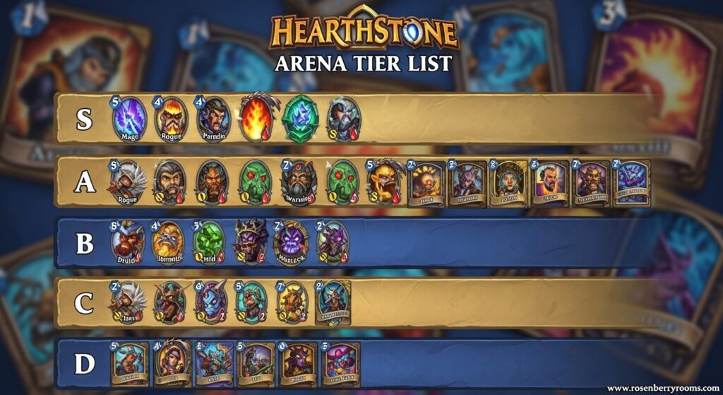 Hearthstone Arena Tier List 