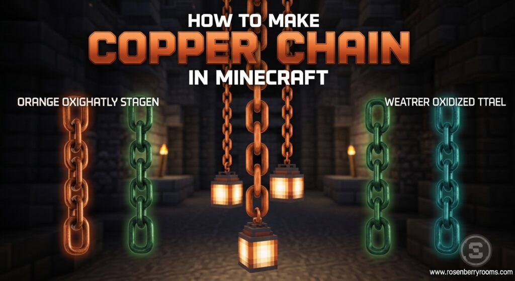 How to Make Copper Chain in Minecraft