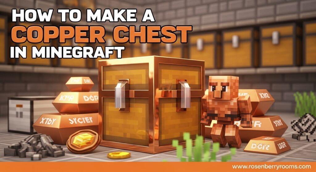 How to Make a Copper Chest in Minecraft
