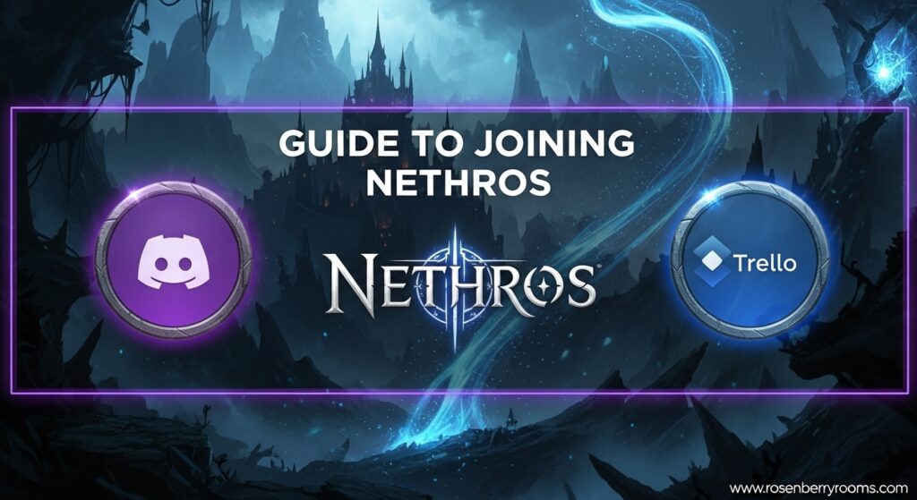 Join the Official Nethros Discord & Trello 