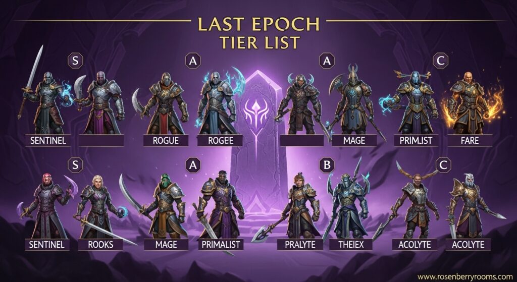 Last Epoch Tier List 
