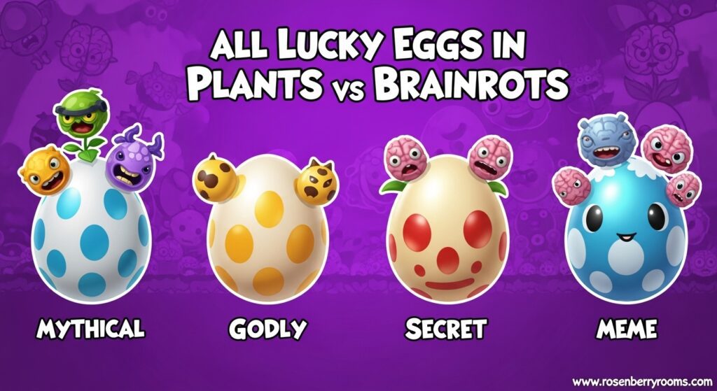 Lucky Eggs in Plants vs Brainrots