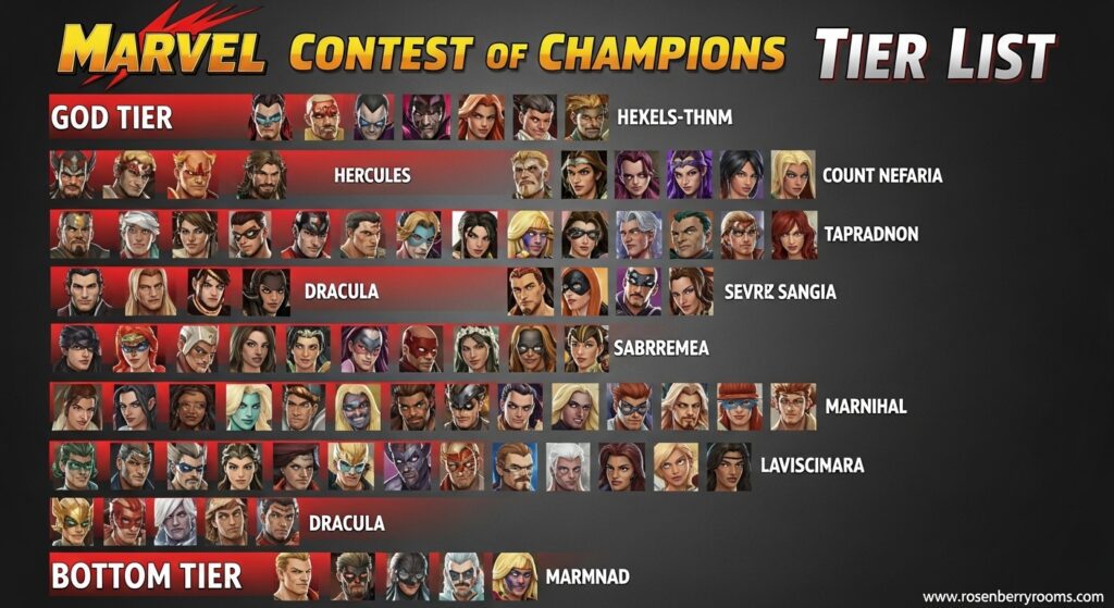 Marvel Contest of Champions Tier List 