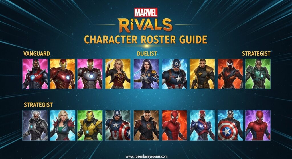 Marvel Rivals Character Roster Guide