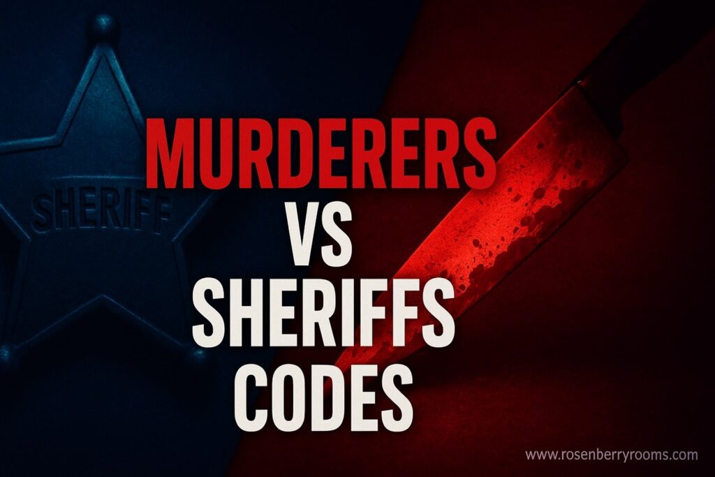 Murderers VS Sheriffs Codes 