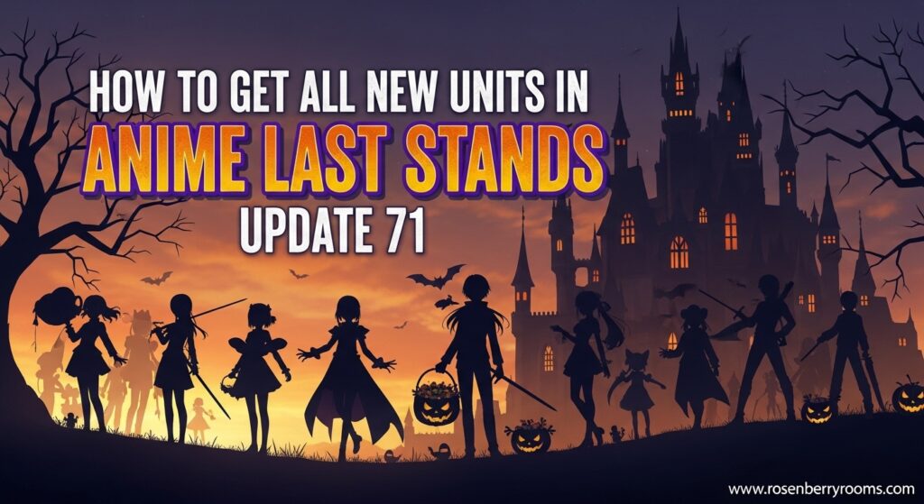 New Units in Anime Last Stands Update
