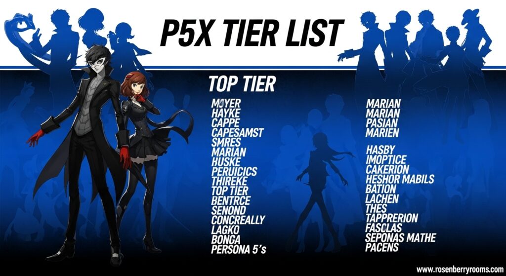 P5X Tier List 
