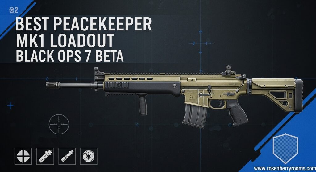 Best Peacekeeper MK1 Loadout Black