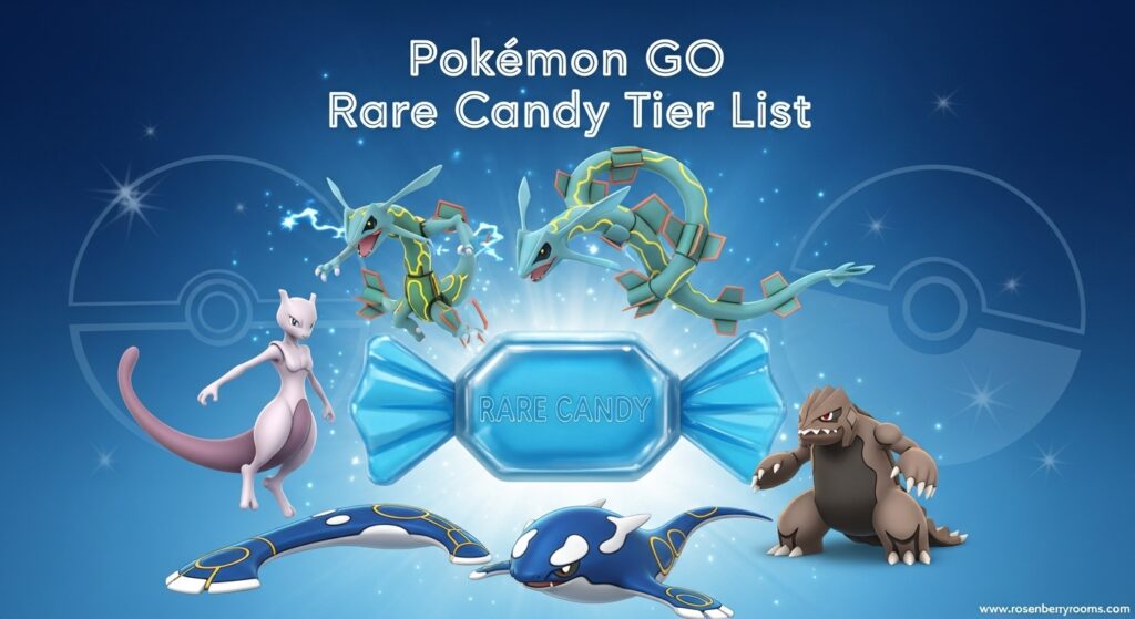 Pokémon GO Rare Candy Tier List 