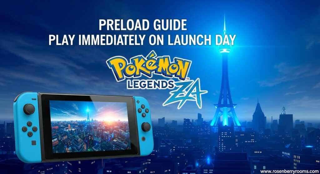 Preload Pokemon Legends ZA  Guide
