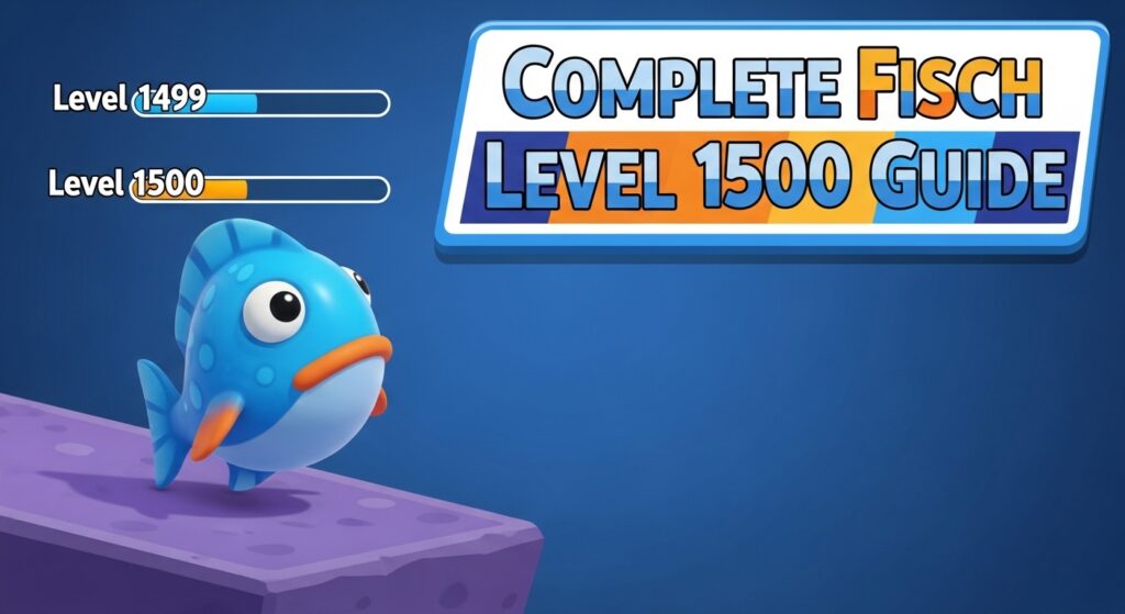 Reach Level 1500 in Fisch