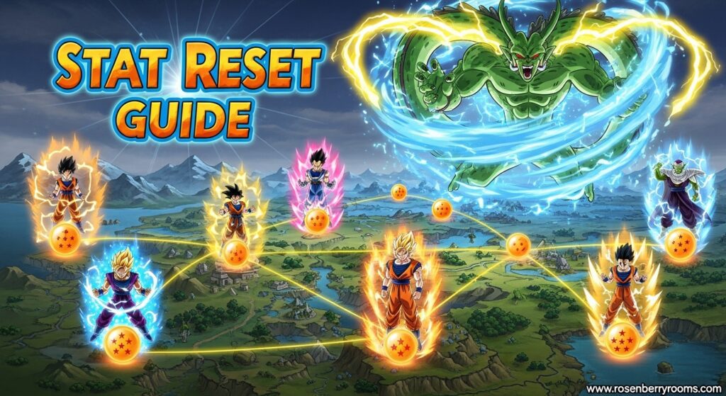 Reset Stats & Find Dragon Balls