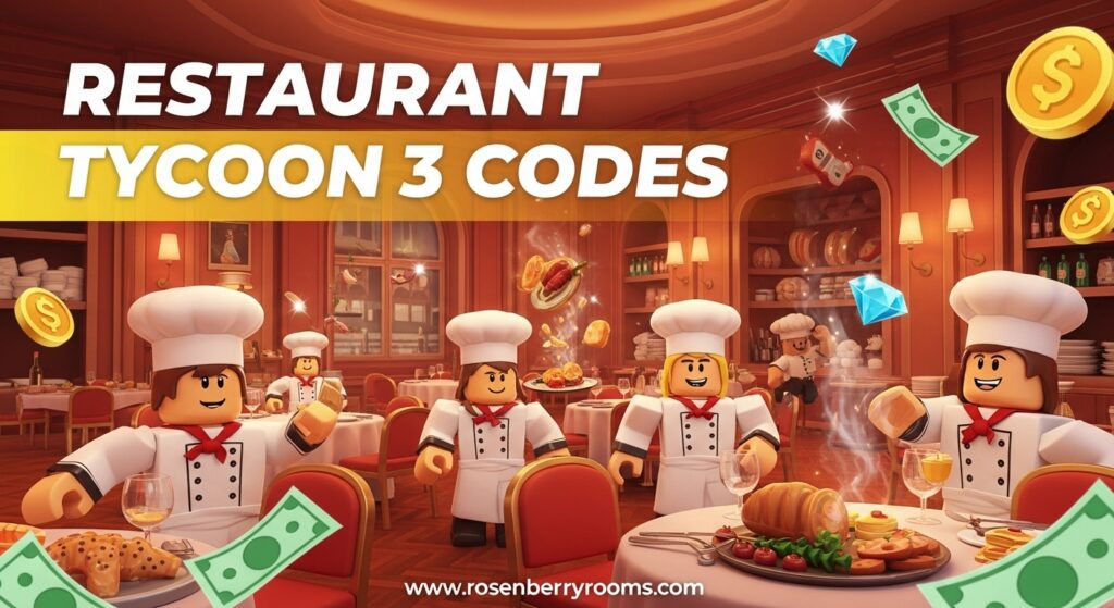Restaurant Tycoon 3 Codes