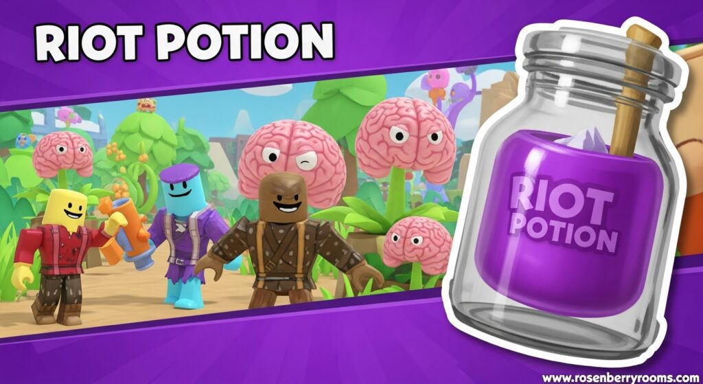 Riot Potion in Plants vs Brainrots