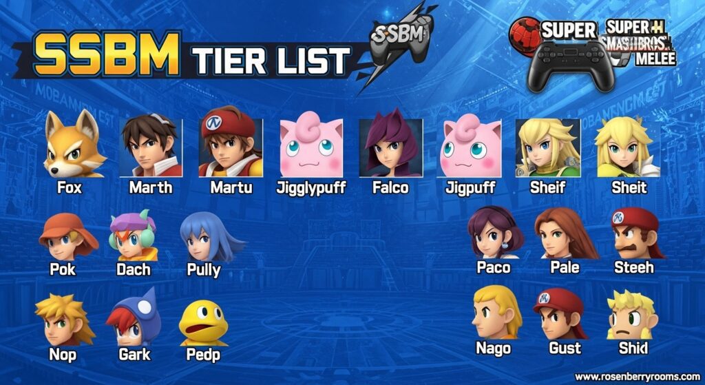 SSBM Tier List