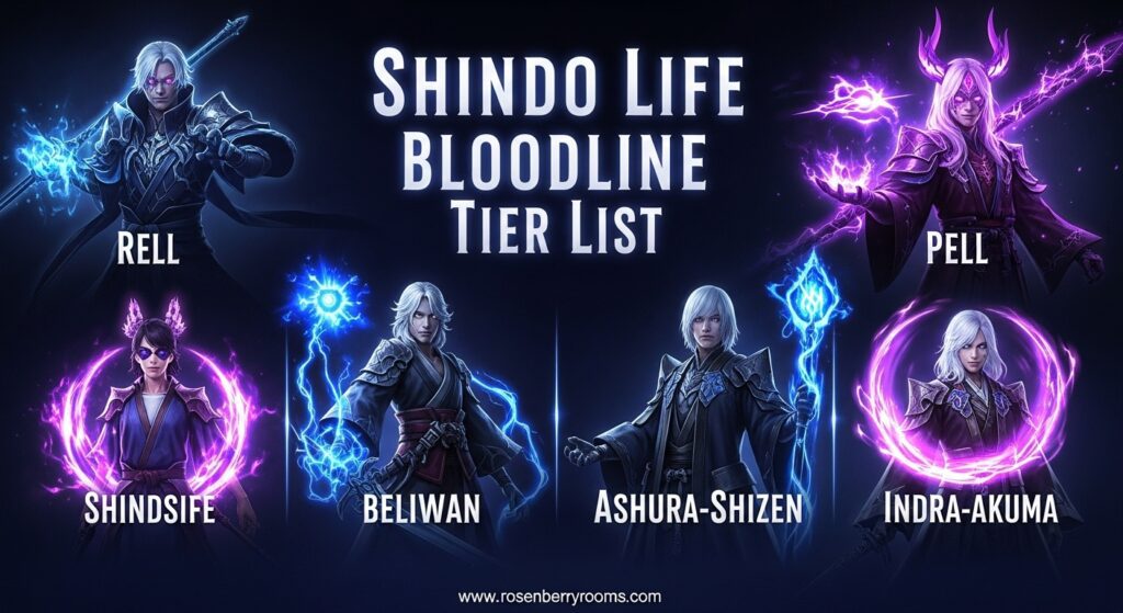 Shindo Life Bloodline Tier List 