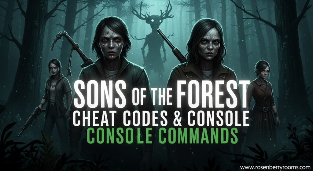 Sons of the Forest Cheat Codes & Console Commands