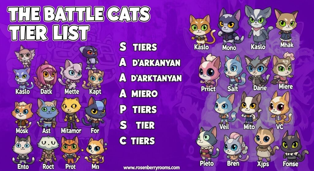 The Battle Cats Tier List