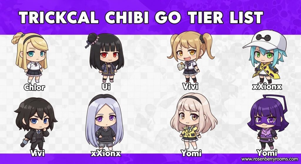 Trickcal Chibi Go Tier List