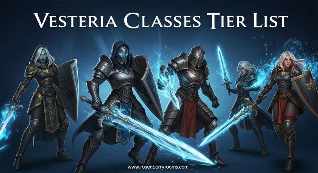 Vesteria Classes Tier List