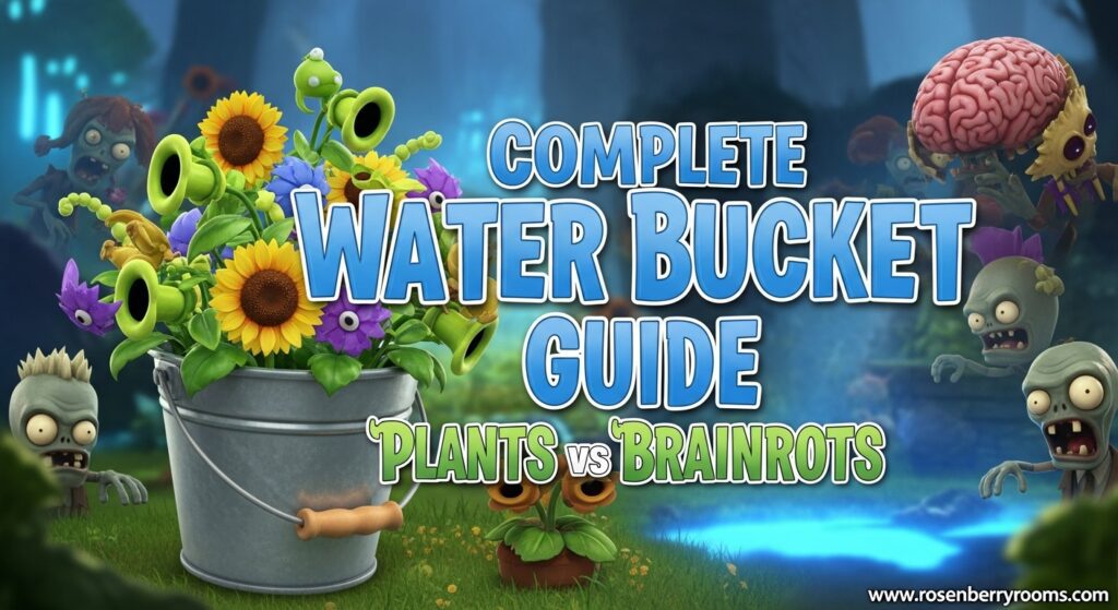 Water Bucket Guide in Plants vs Brainrots