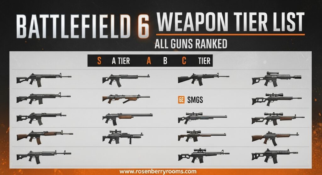 Weapon Tier List