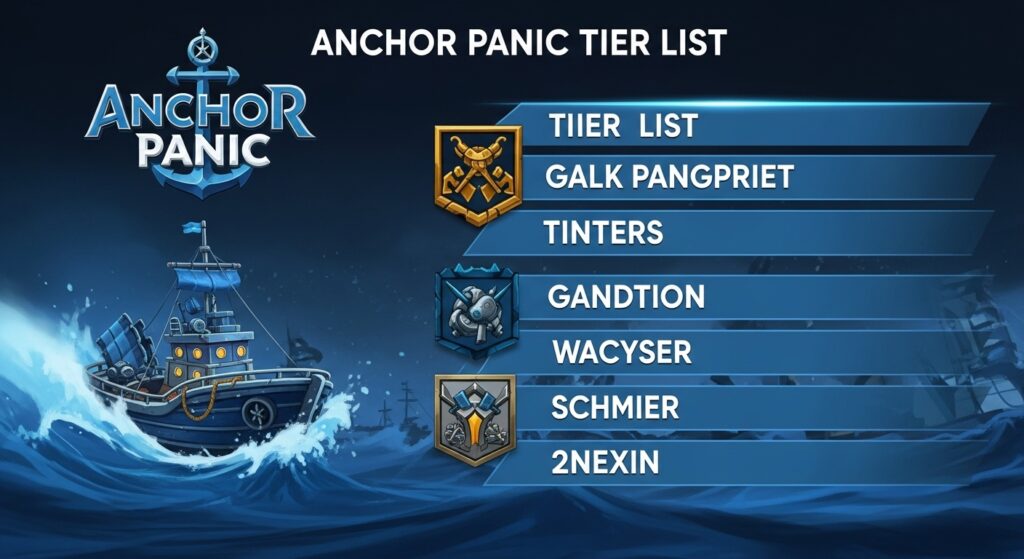 Anchor Panic Tier List 