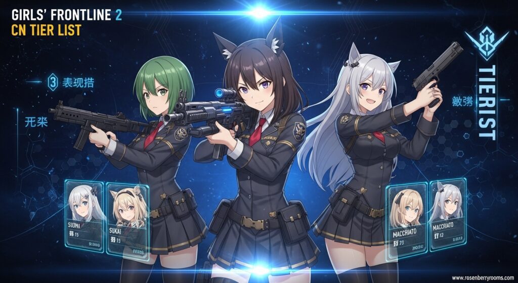 Girls Frontline 2 CN Tier List