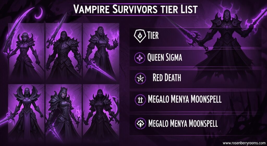 Vampire Survivors Tier List