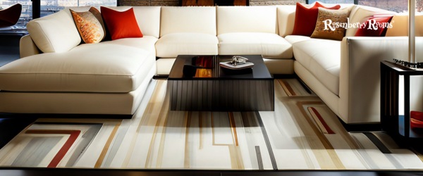 Align Rug With The Longest Section Of A Sofa
