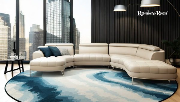 How to Place a Rug Under a Sectional Sofa