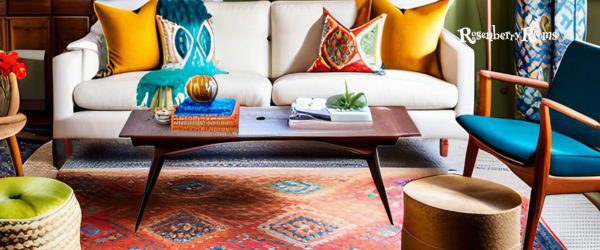 Layer Different Rugs For An Eclectic Look