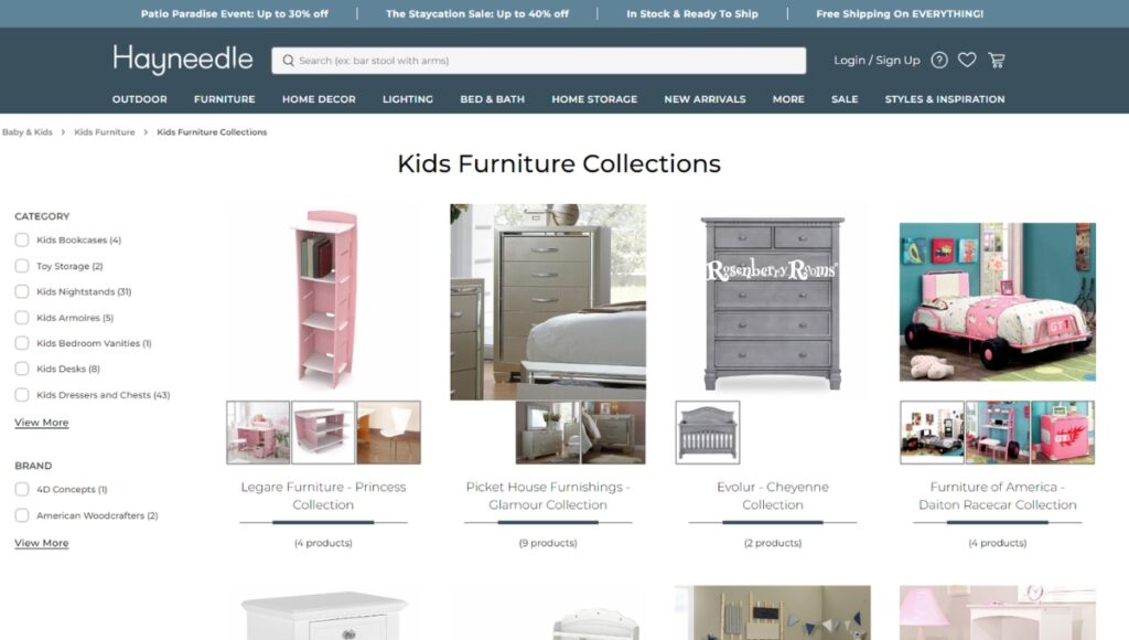 Hayneedle - Kids Furniture