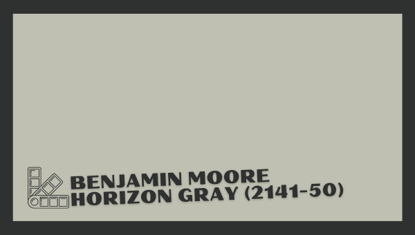 Benjamin Moore Horizon Gray (2141-50)