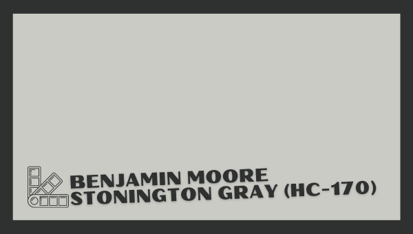 Benjamin Moore Stonington Gray (HC-170)