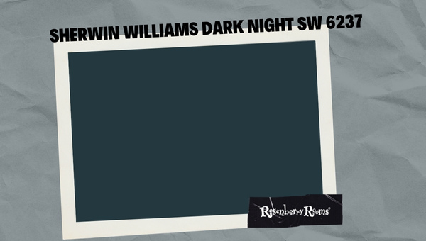 Sherwin Williams Dark Night SW 6237