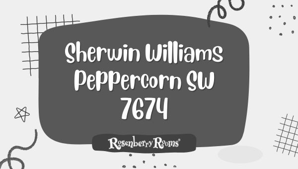 Sherwin Williams Peppercorn SW 7674