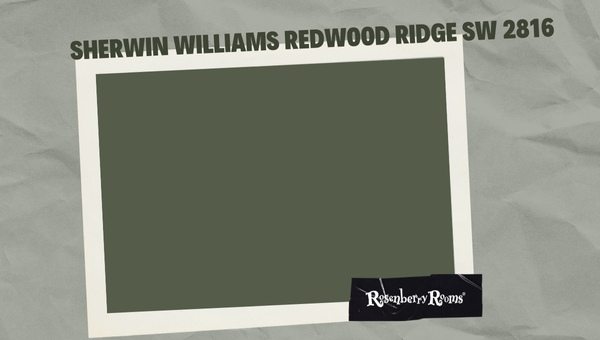 Sherwin Williams Redwood Ridge SW 2816