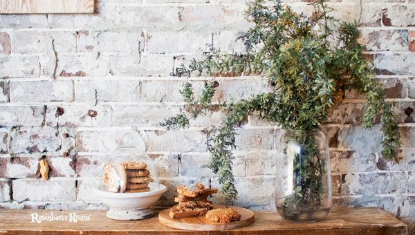 Basket, Greenery & Seed Packet