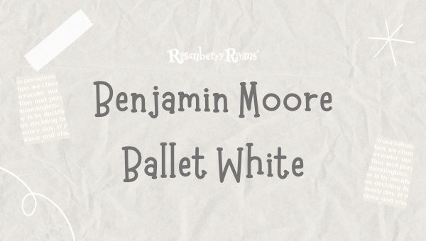 Benjamin Moore Ballet White