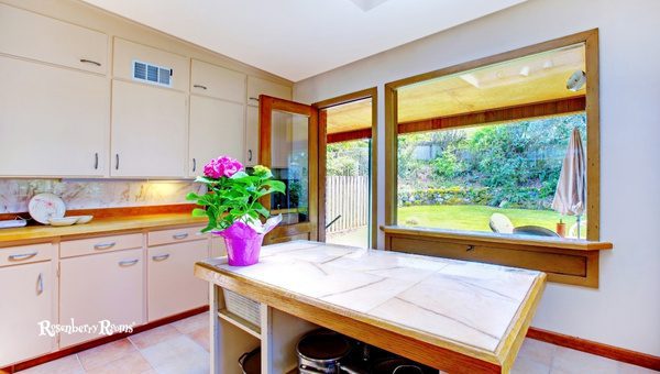 Dutch Door to Kitchen Garden