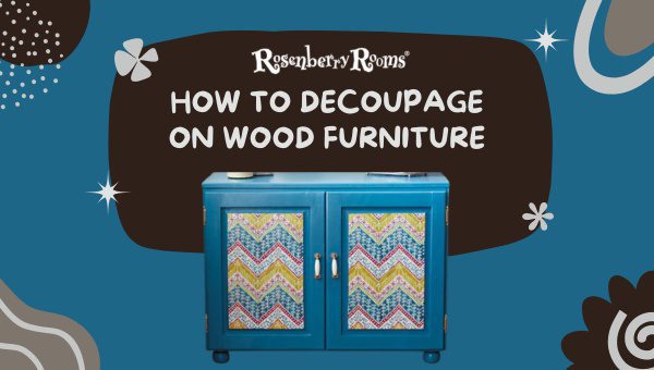 How To Decoupage On Wood Furniture