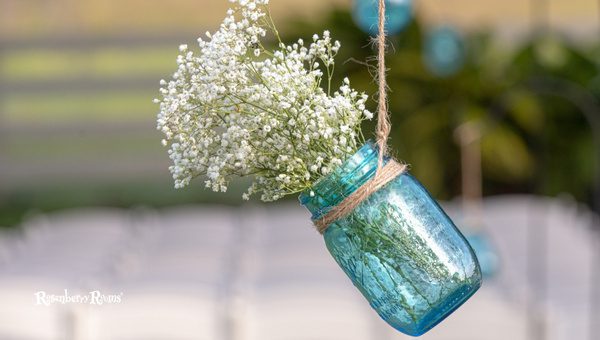 Mini-Mason Jar Vase Trio