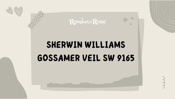 Sherwin Williams Gossamer Veil SW 9165