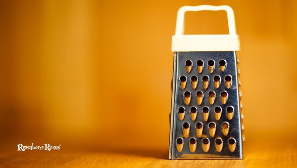 Vintage Cheese Grater Organizer