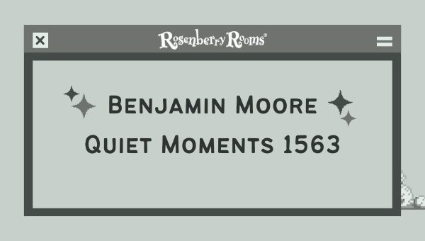 Benjamin Moore Quiet Moments 1563