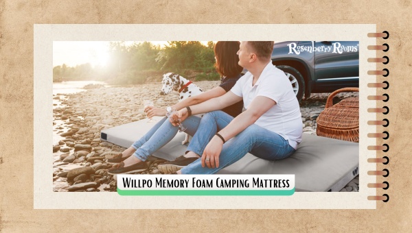 Willpo Memory Foam Camping Mattress