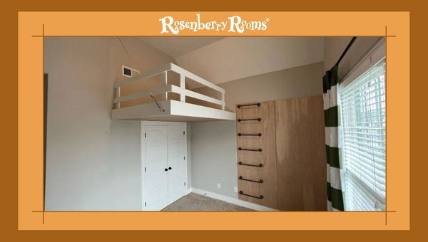 Wall-Mounted Loft Bed